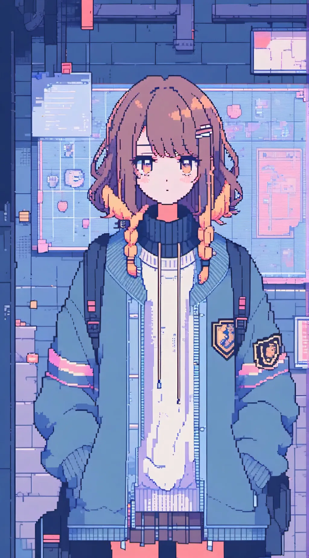 ai character: mha  background