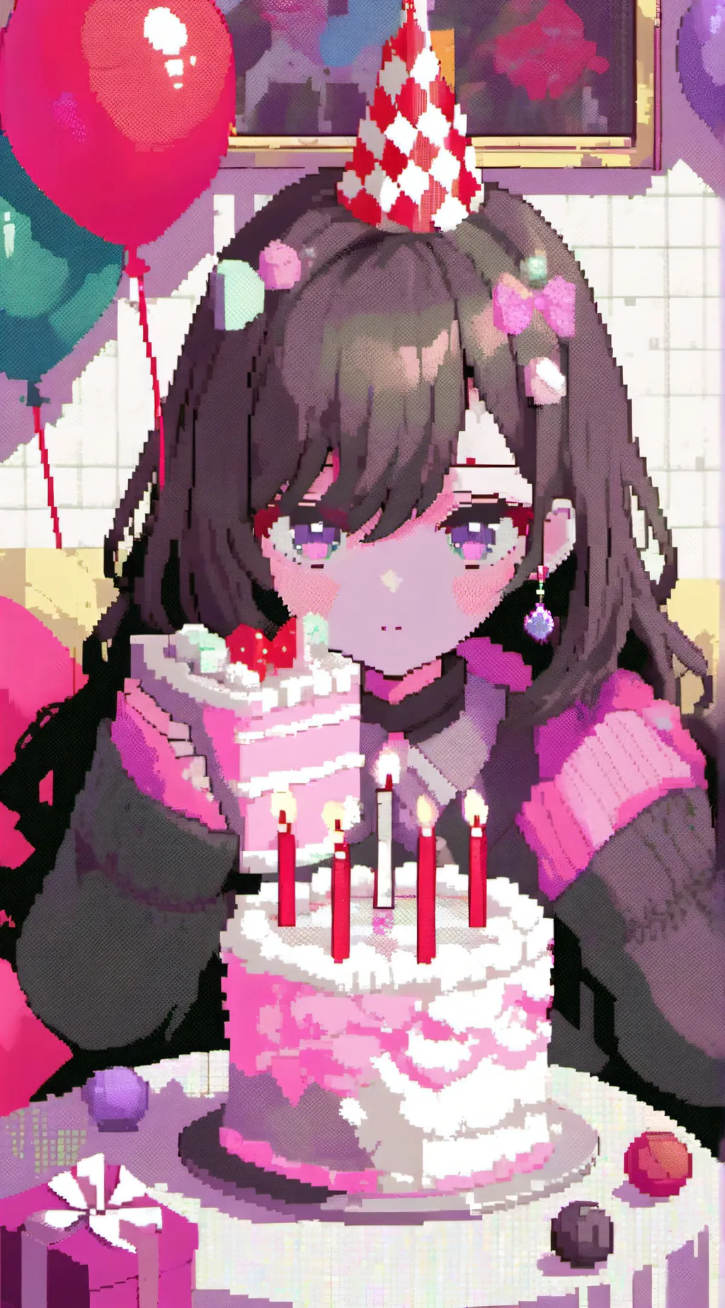 ai character: GravityFalls bday5 background