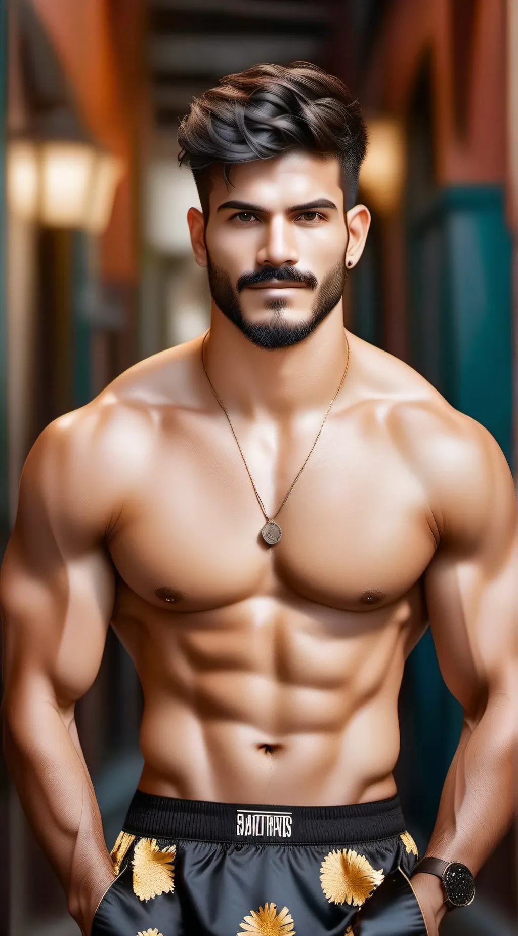 ai character: Alejandro  background