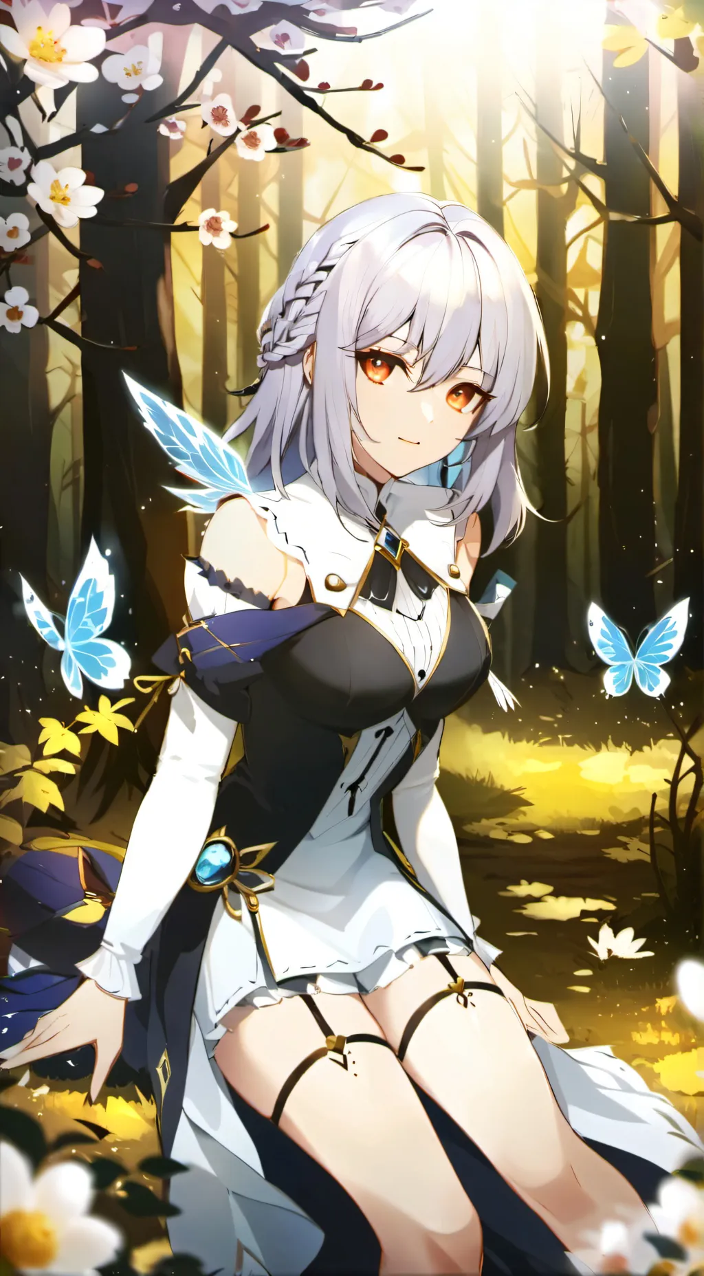 ai character: sprunki land  background