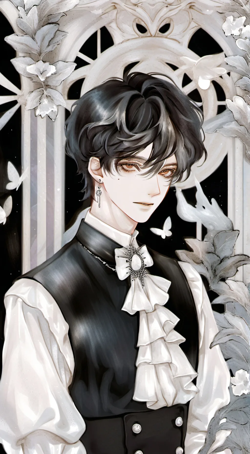 ai character: ~The night prince~ background