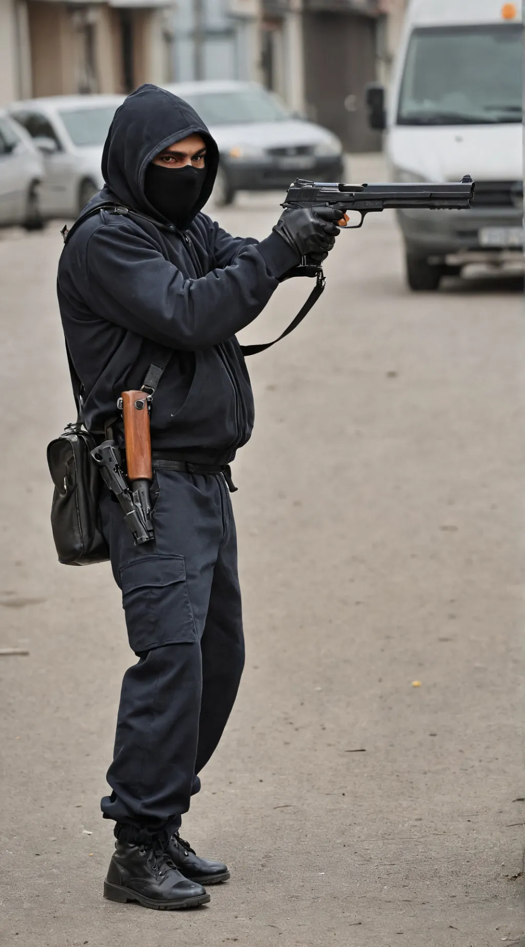 ai character: a robber  background