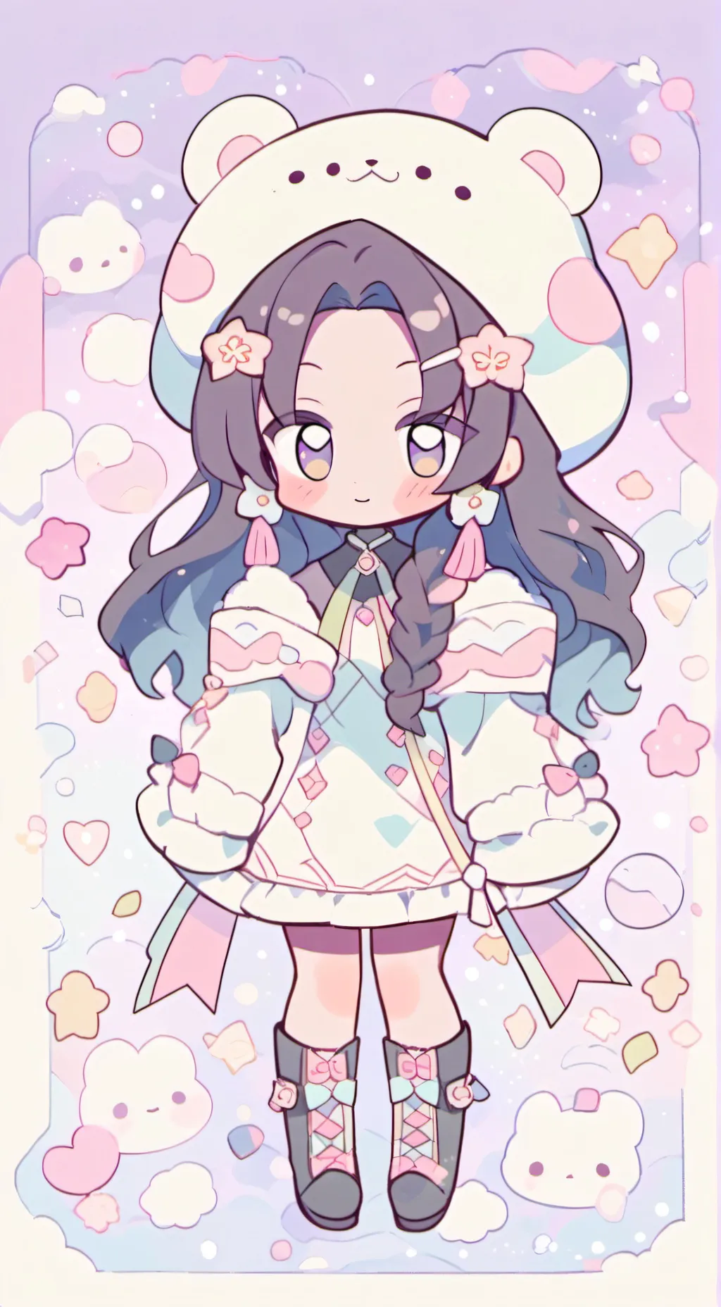 ai character: ♡APHMAU SERVER♡ background