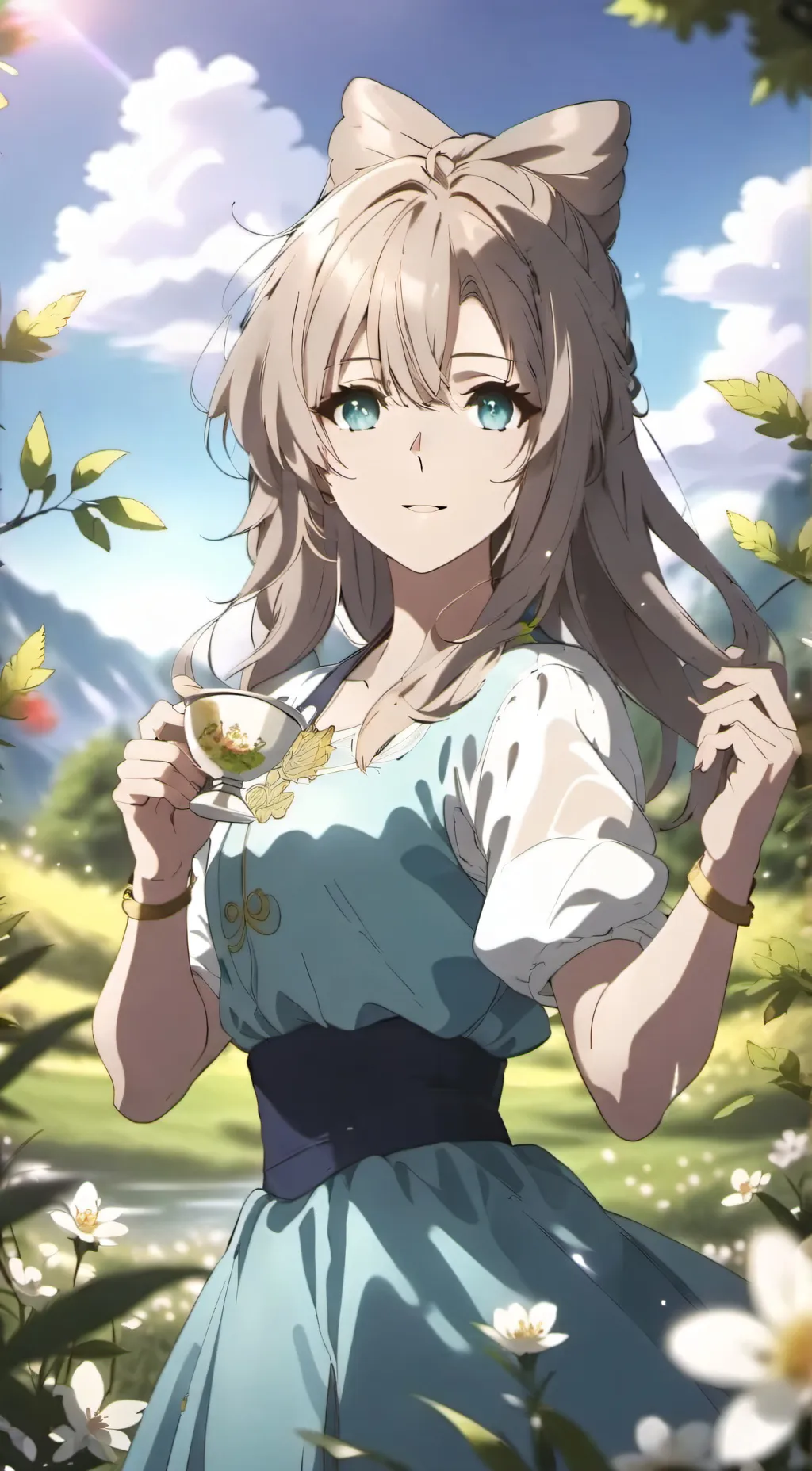 ai character: Anna  background