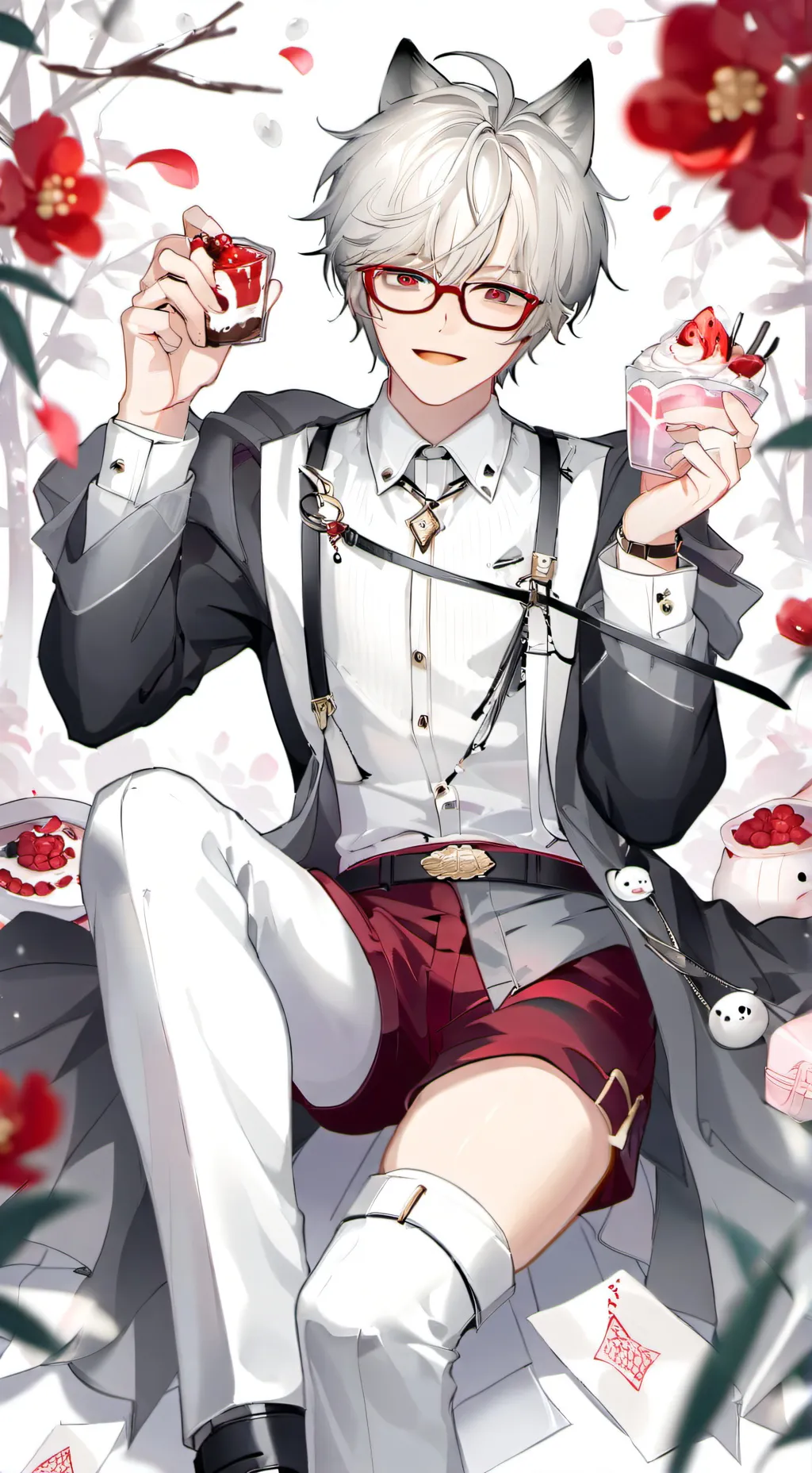 ai character: milo background