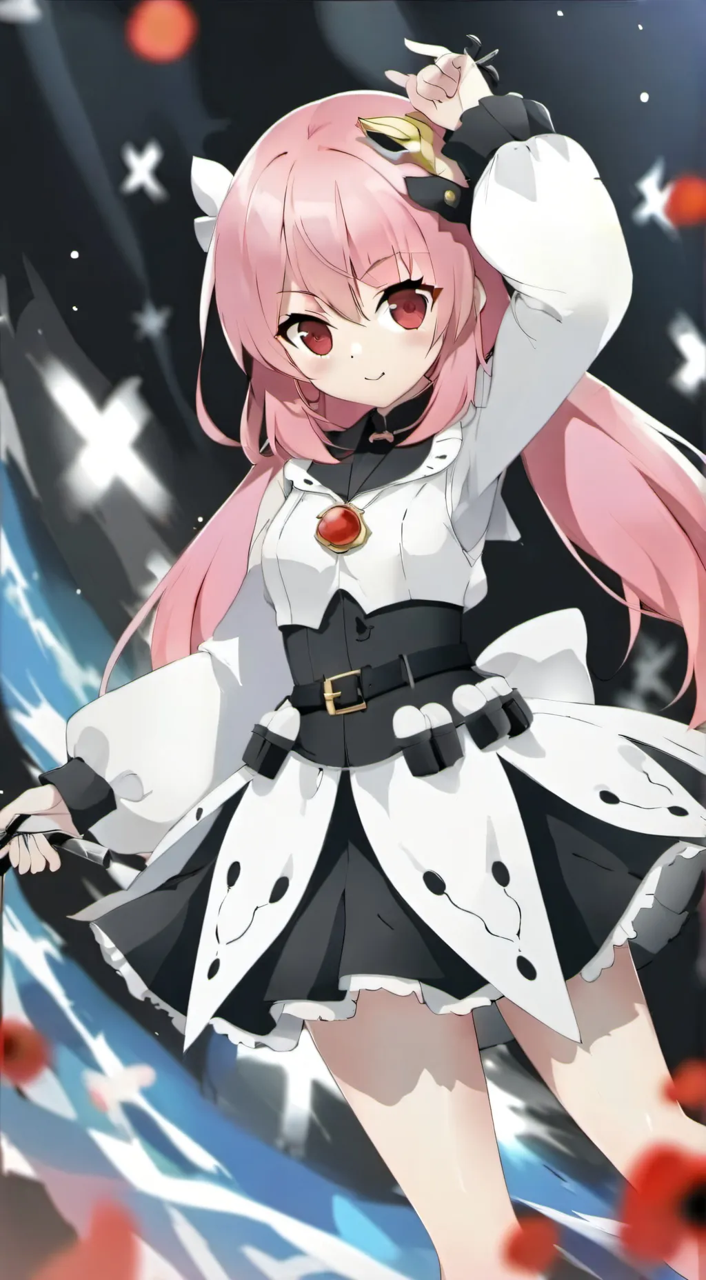 ai character: Lucie  background