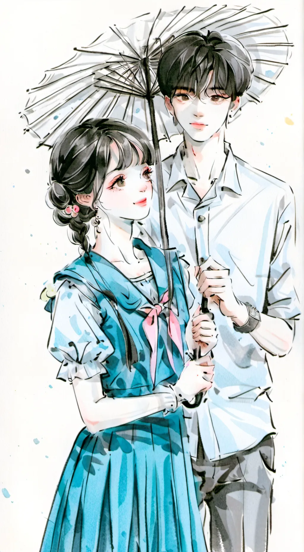 ai character: Jason & Sabrina background