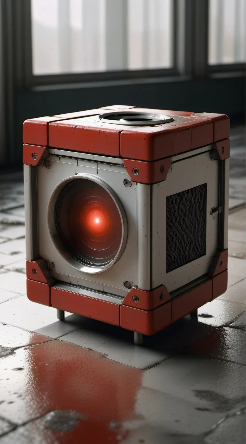 ai character: Cubix (AngerCube)  background