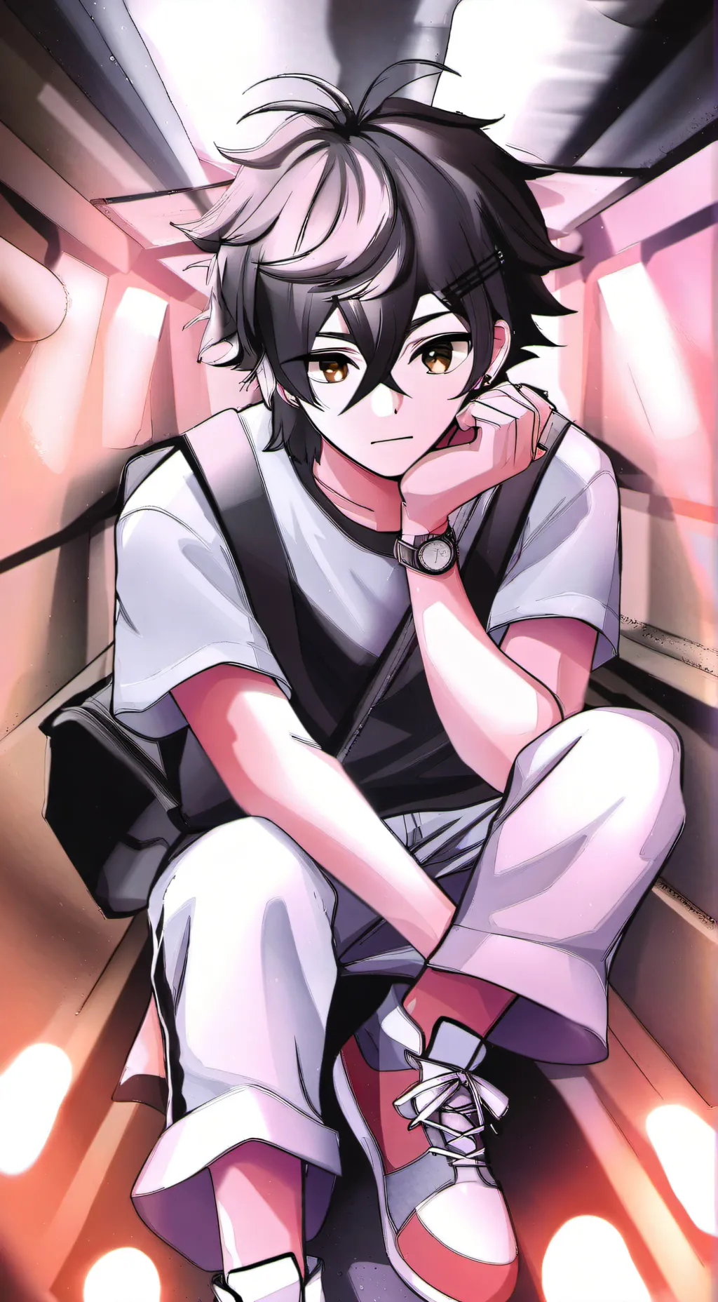 ai character: Mason Hinsonly background