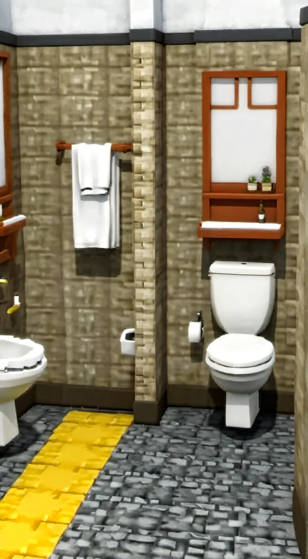 ai character: jjk toilet background