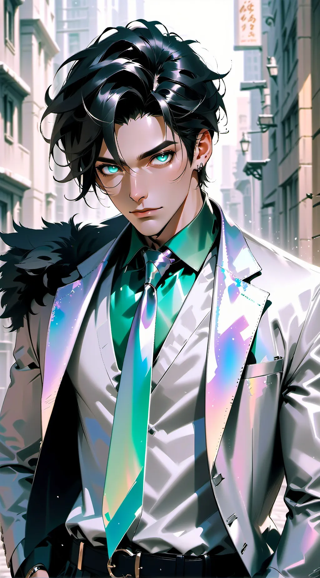 ai character: Такуми background