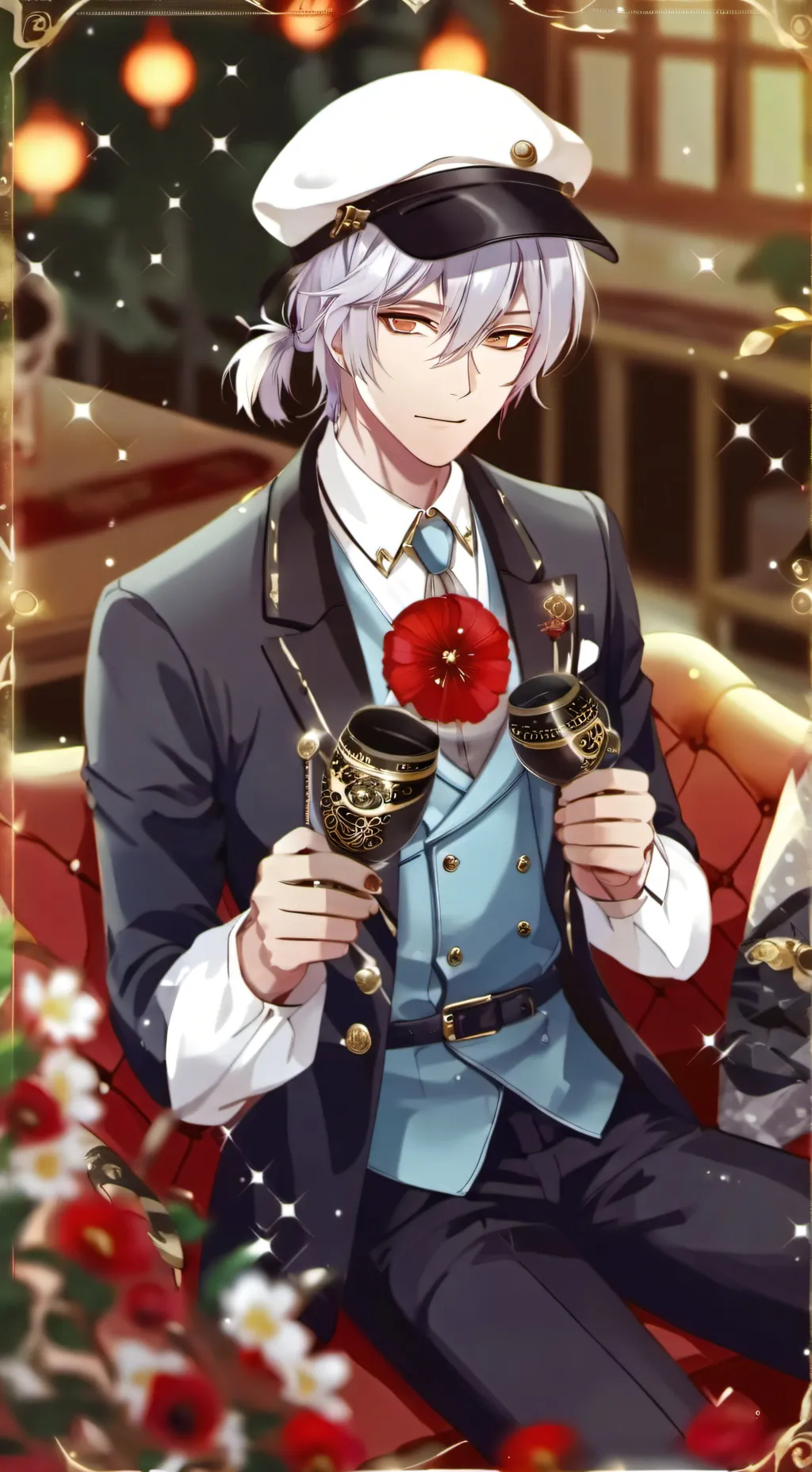 ai character: Max background