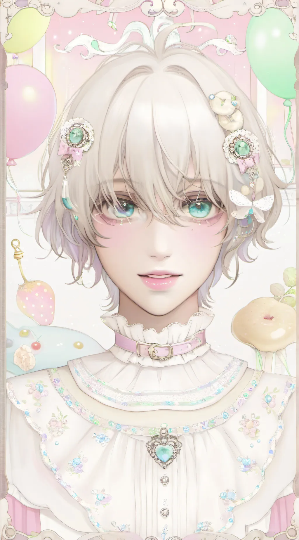 ai character: / - m î l ô - \ background