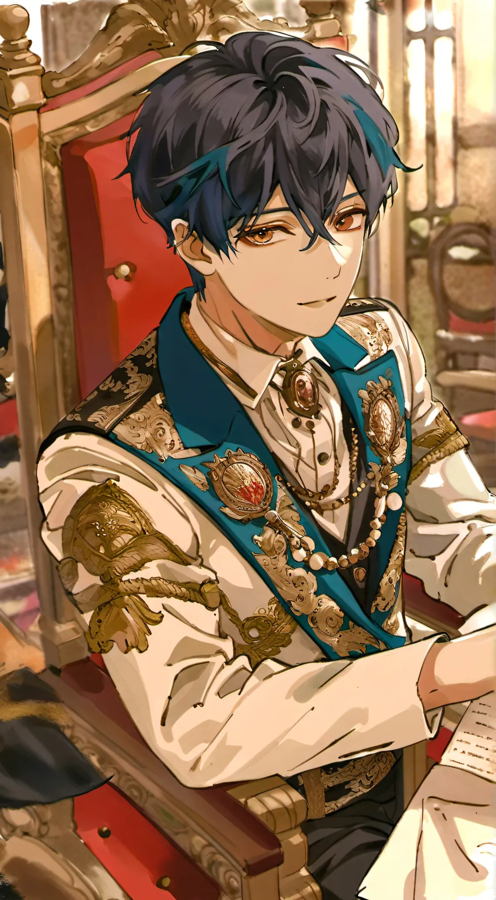 ai character: nahel background