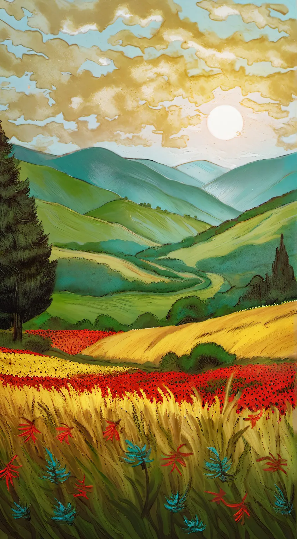 ai character: WCUE background