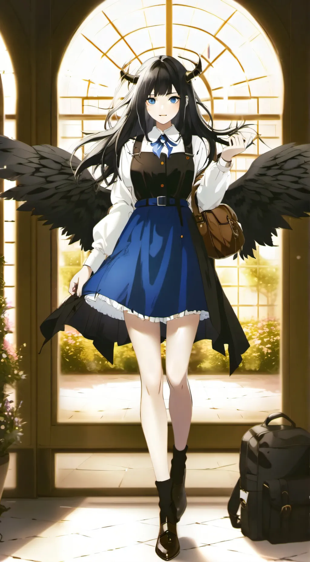 ai character: Aria background