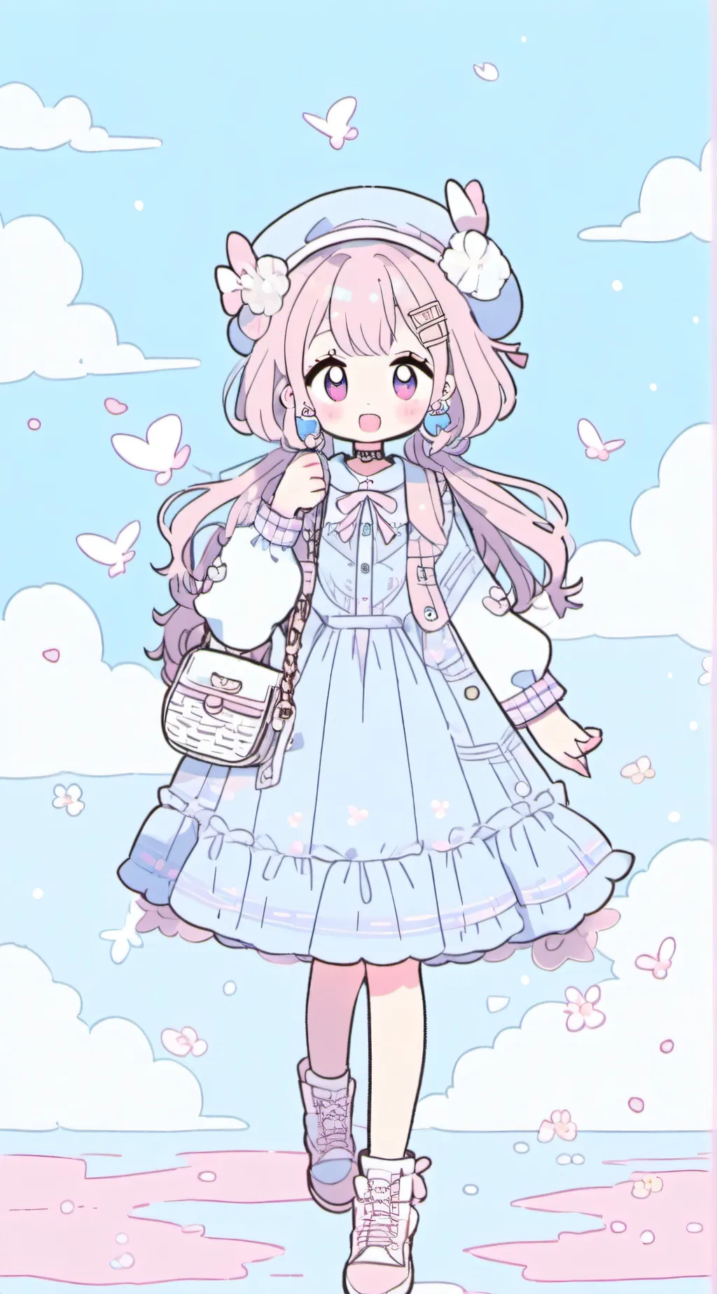 ai character: Mía  background