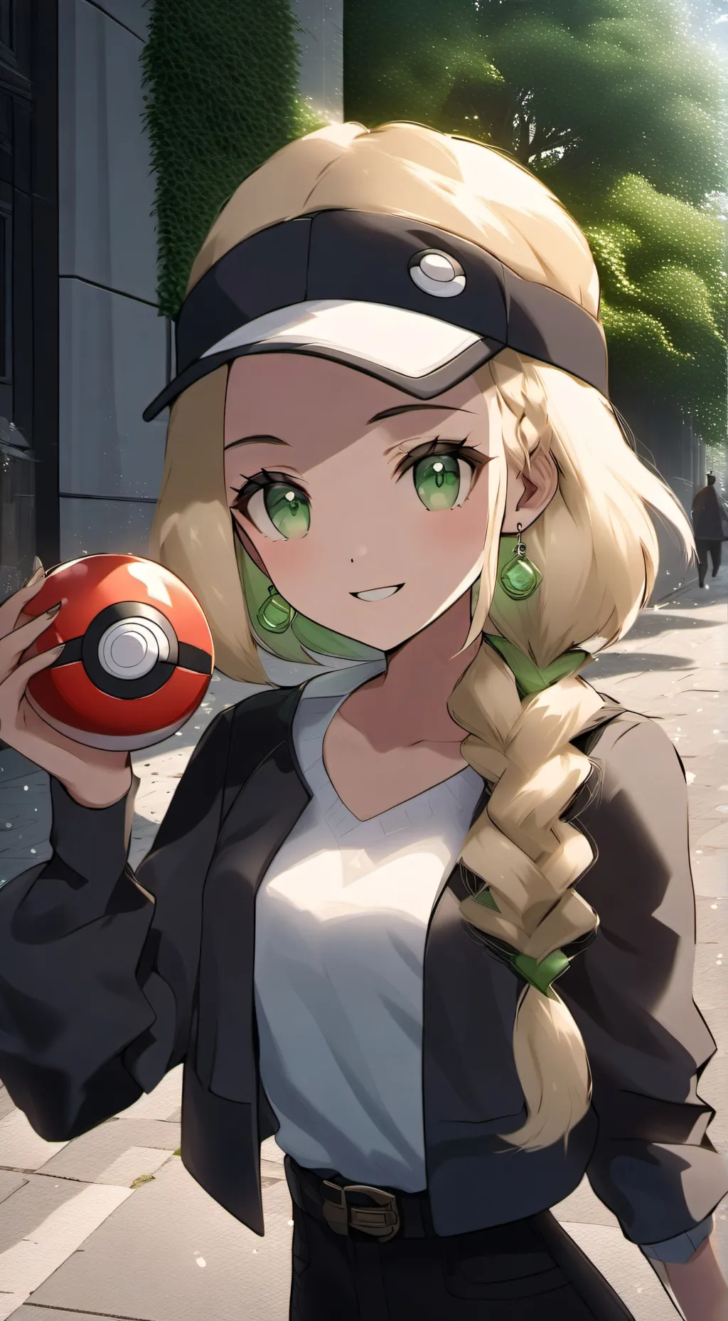 ai character: Lana (Pokèmon) background