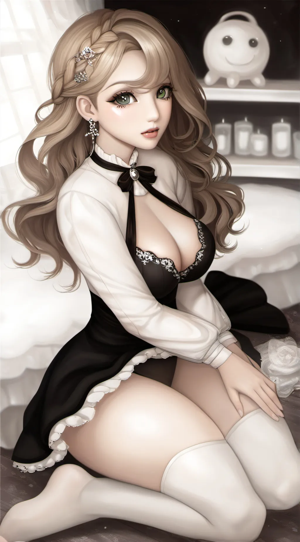 ai character: 🖤 ♪ Mariah~ ♪ 🖤 background