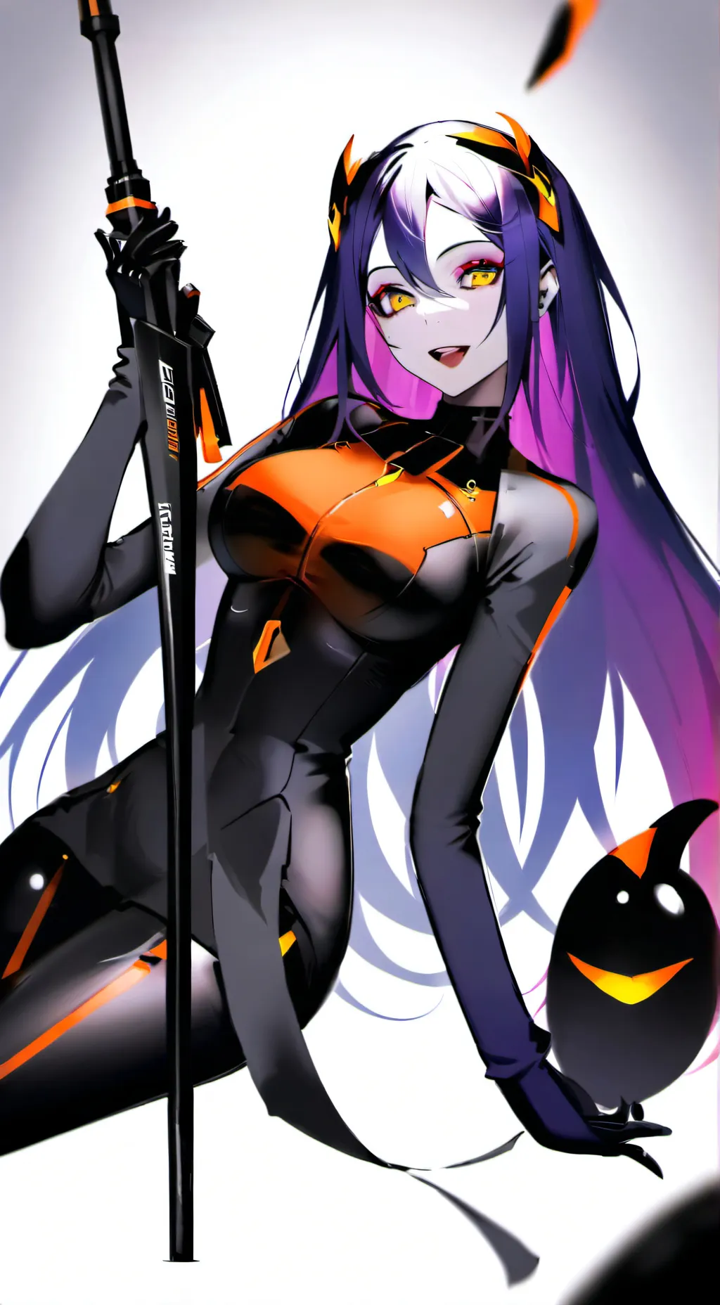 ai character: ginale background