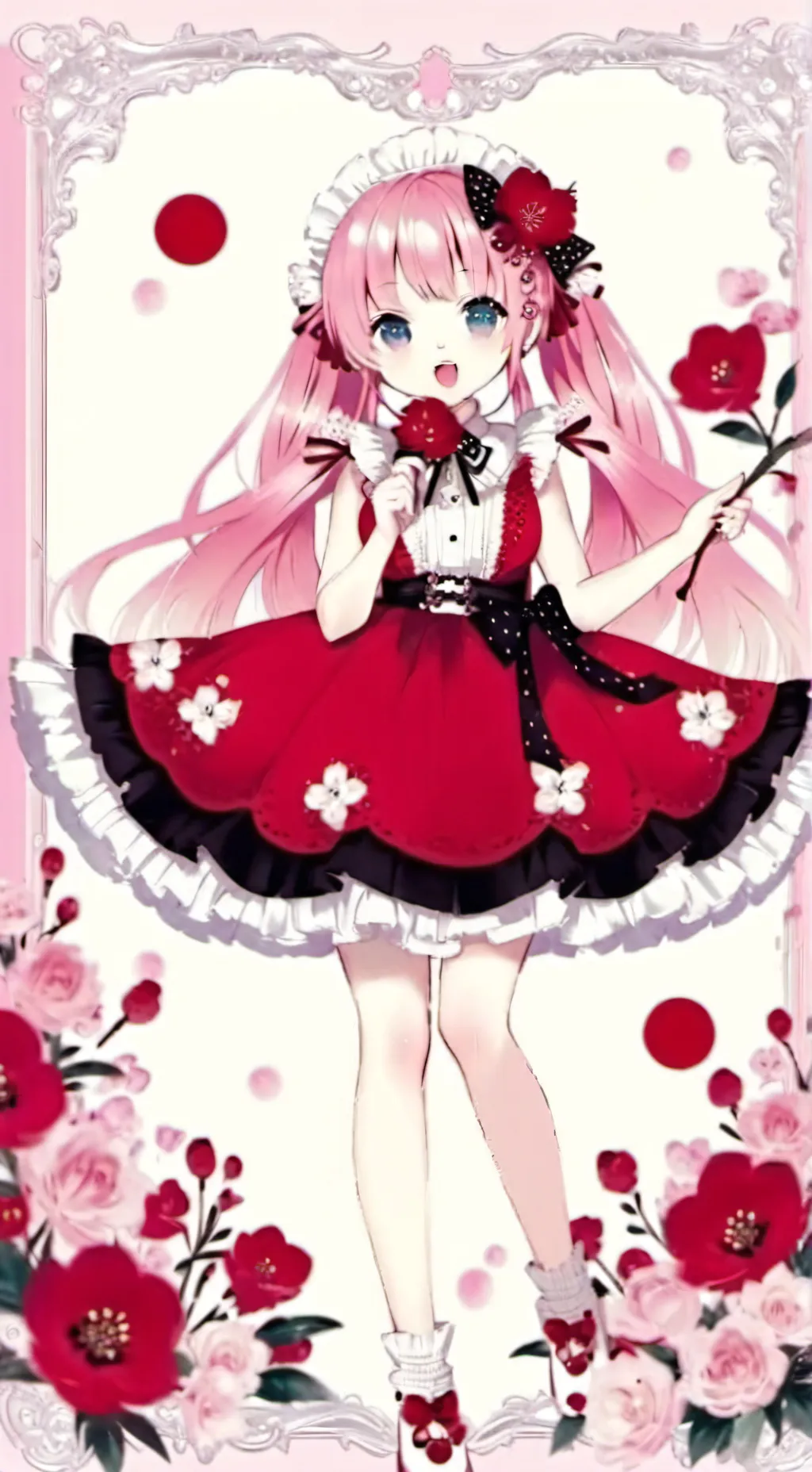 ai character: Rosey  background