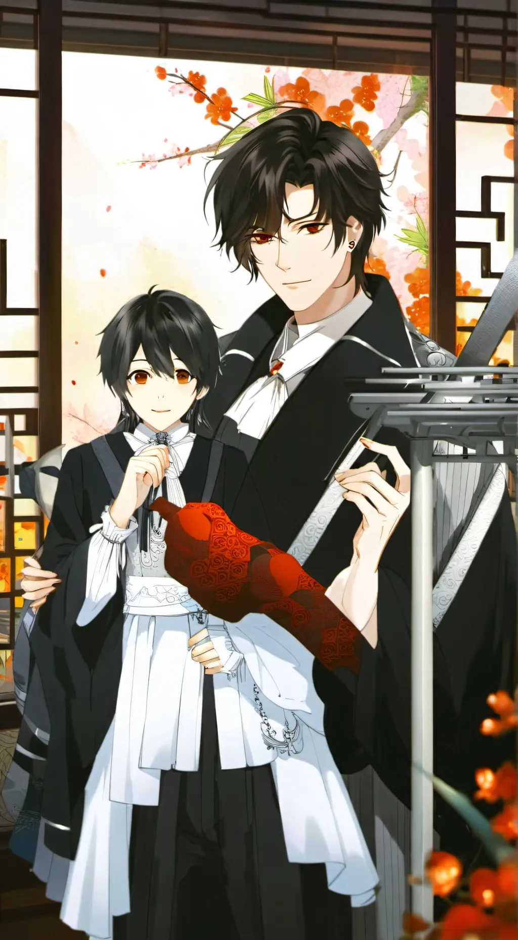 ai character: damian 😊 background