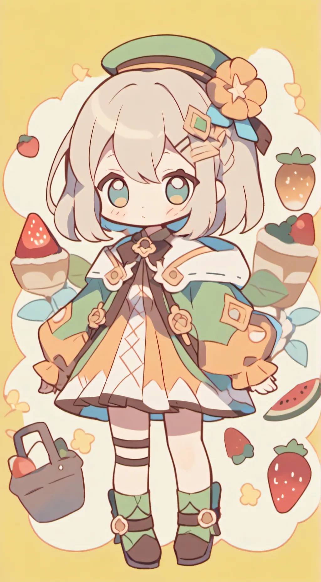 ai character: Lily background