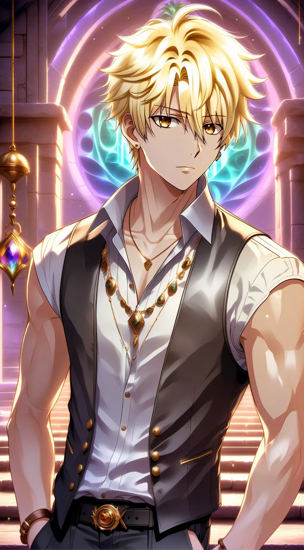 ai character: Momiji background