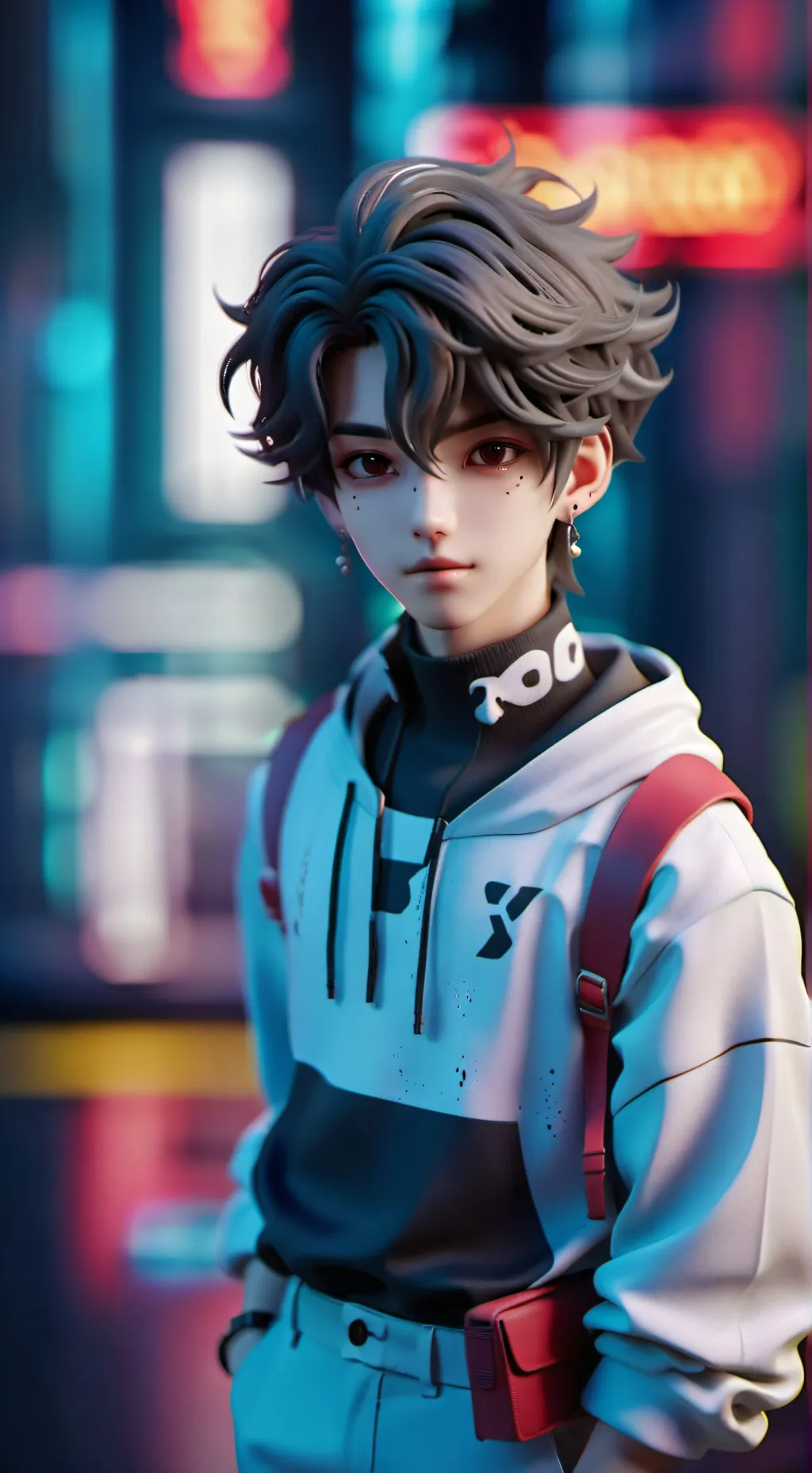 ai character: rude dude background