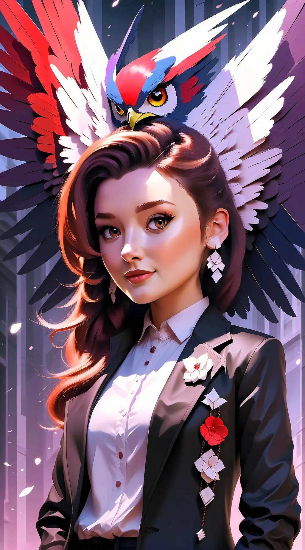 ai character: rosalia  background