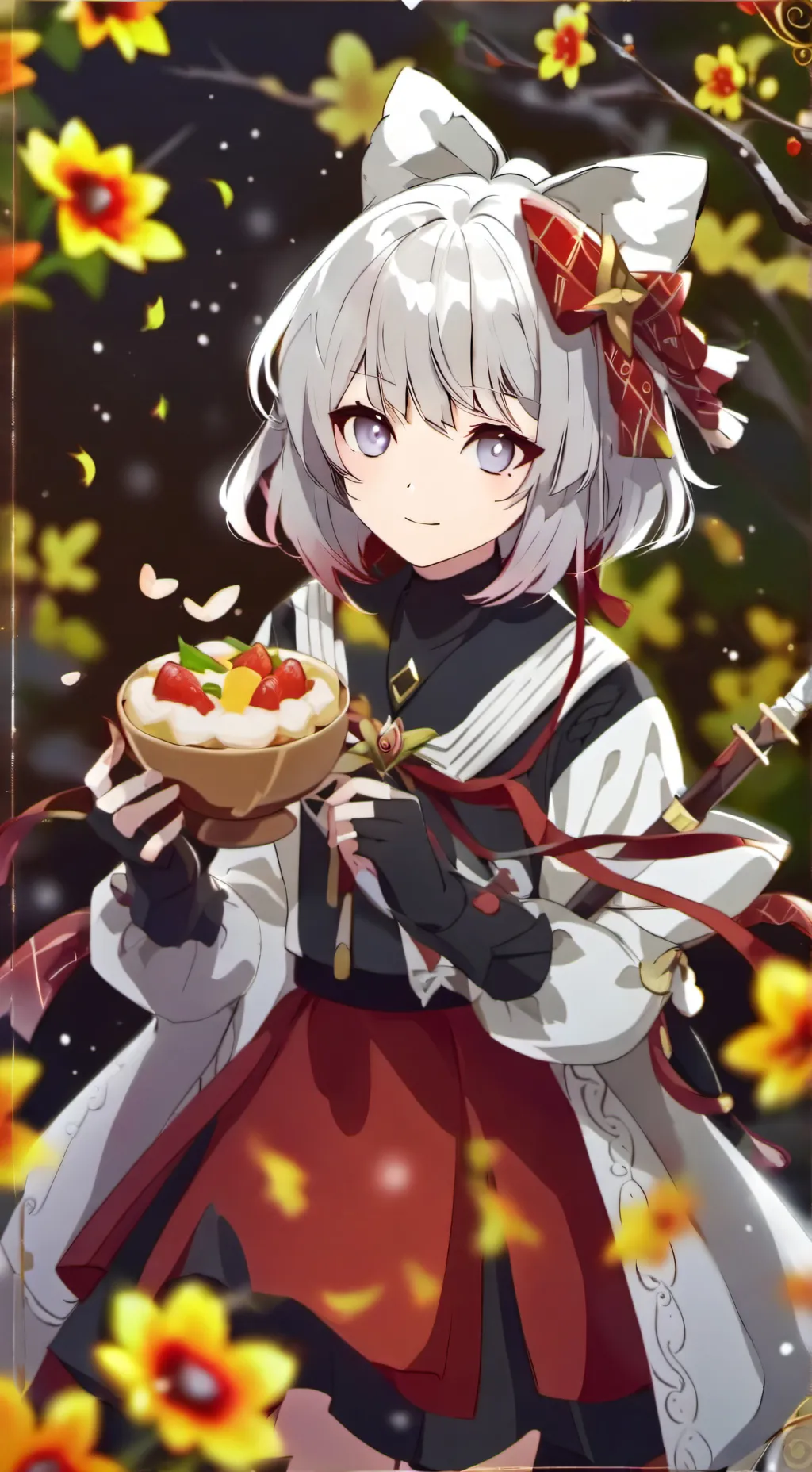 ai character: Lily  background