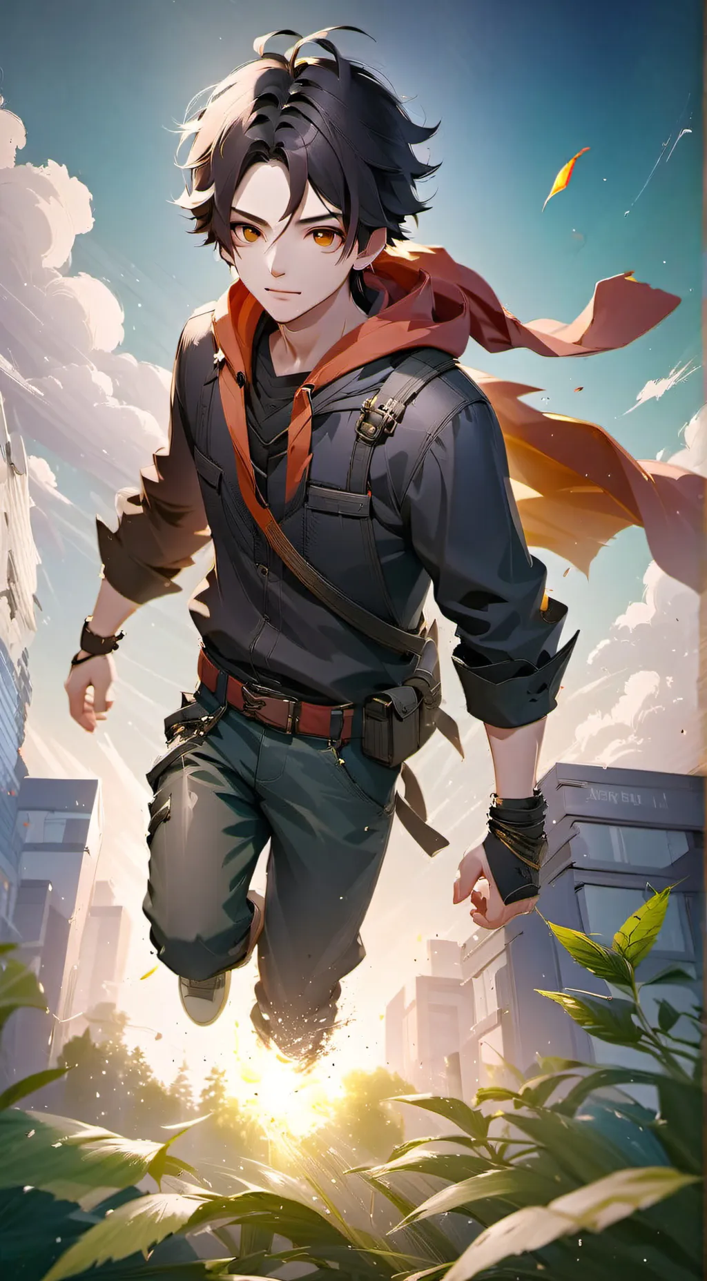 ai character: Kevin  background