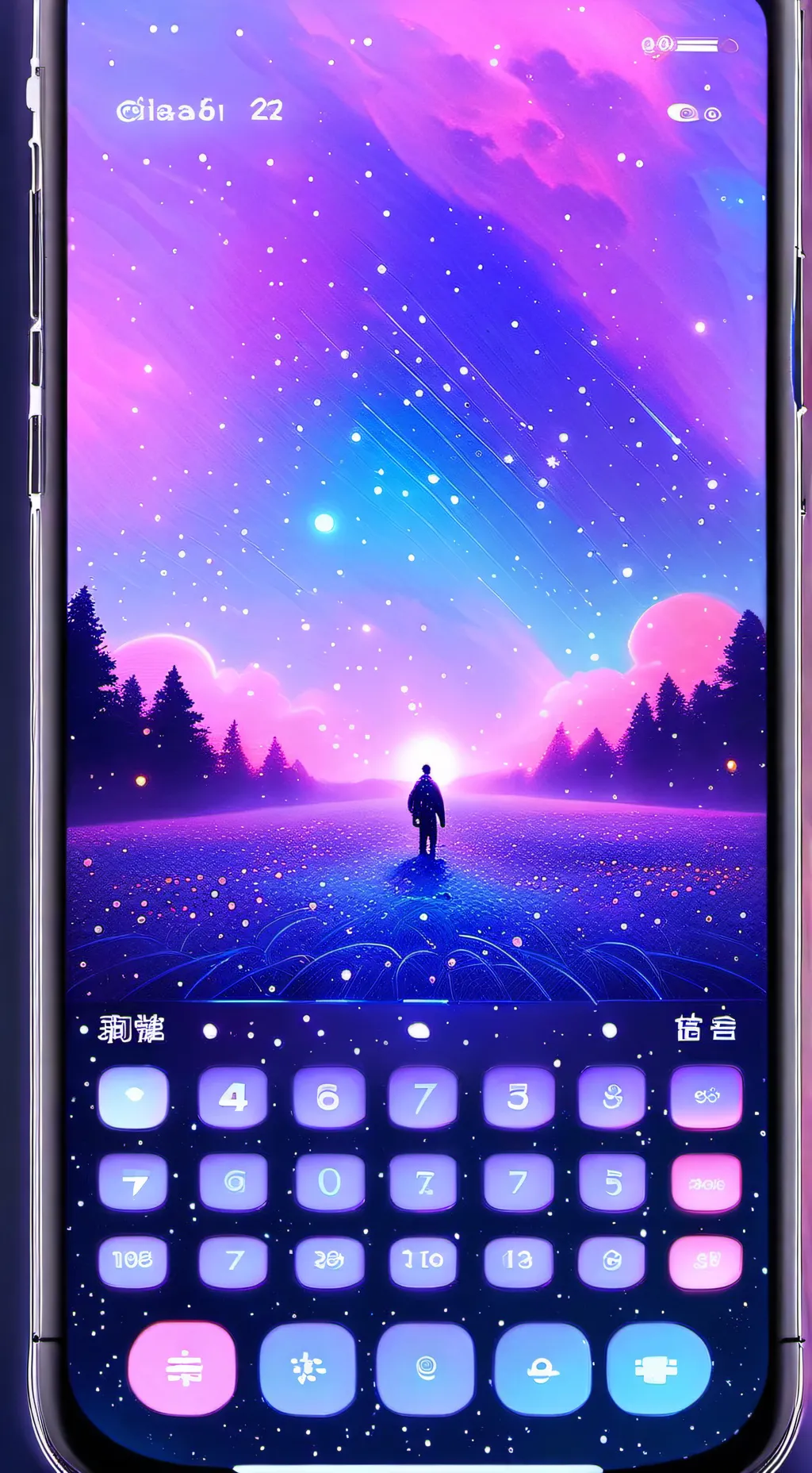 ai character: Love Percentage background