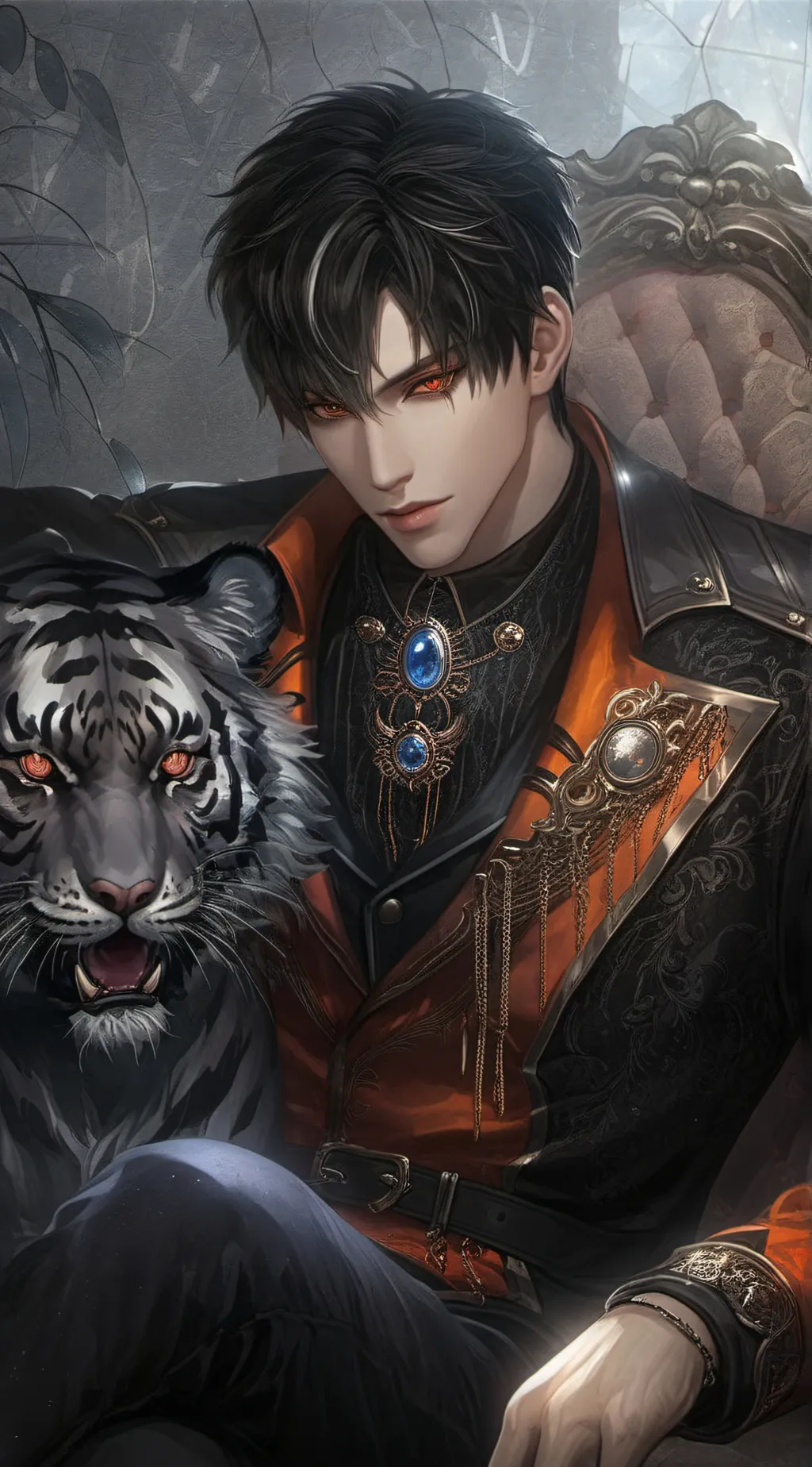 ai character: •Jayden• background