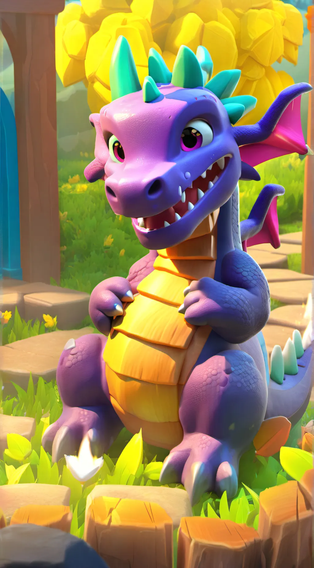 ai character: Deygo(dragon) background