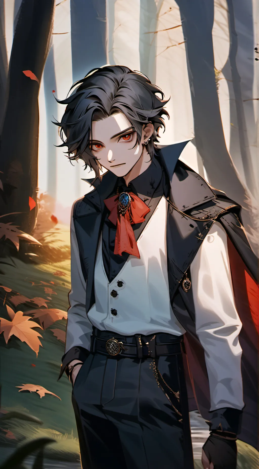 ai character: Lukas background