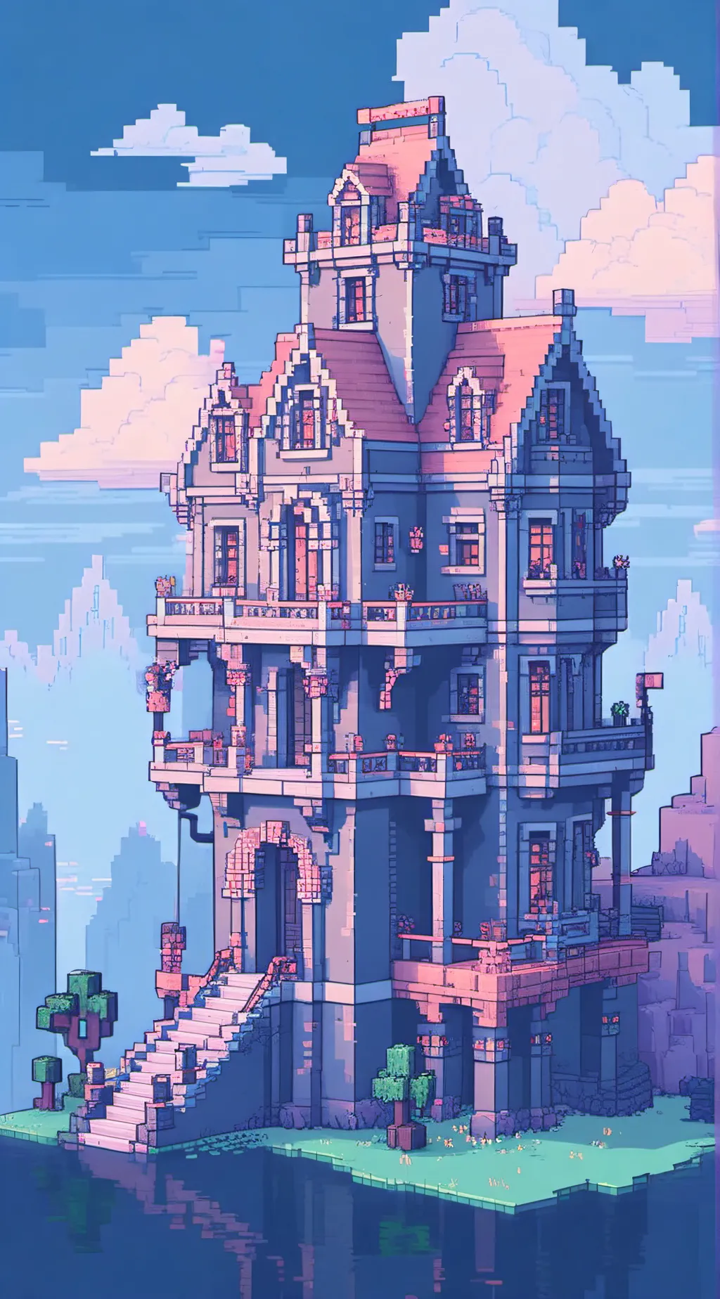 ai character: Walmart bag background