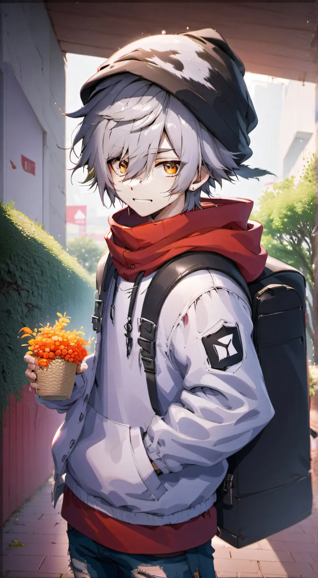 ai character: DEAN🖤🤍~ background