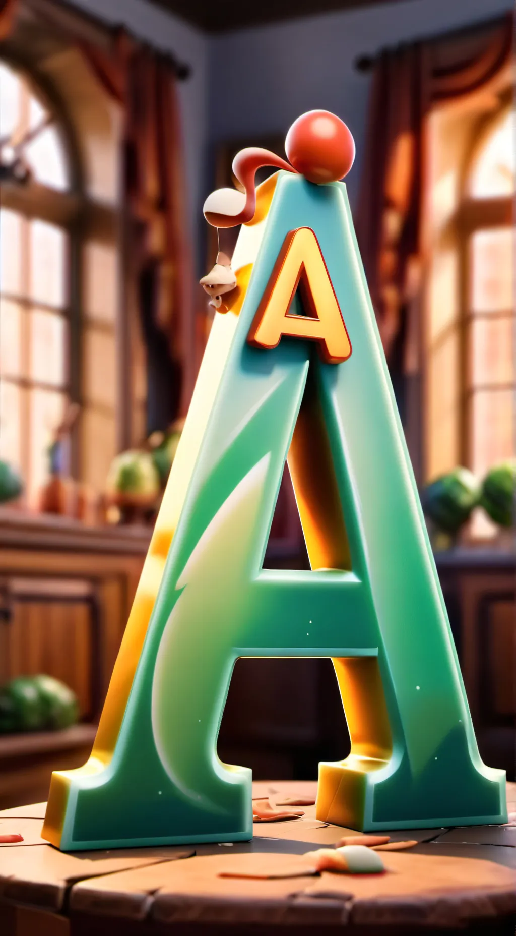 ai character: avenger background