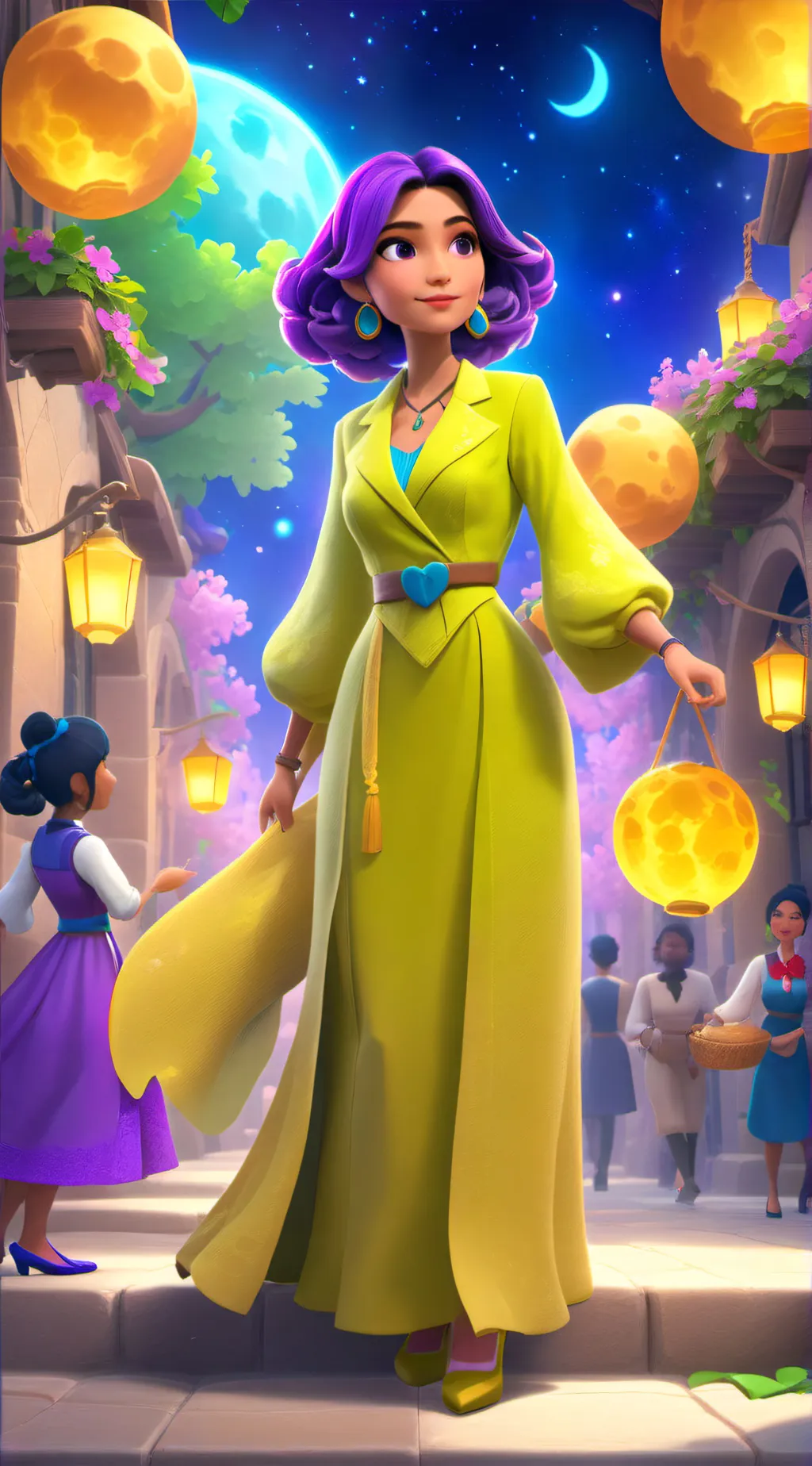 ai character: Layla  background