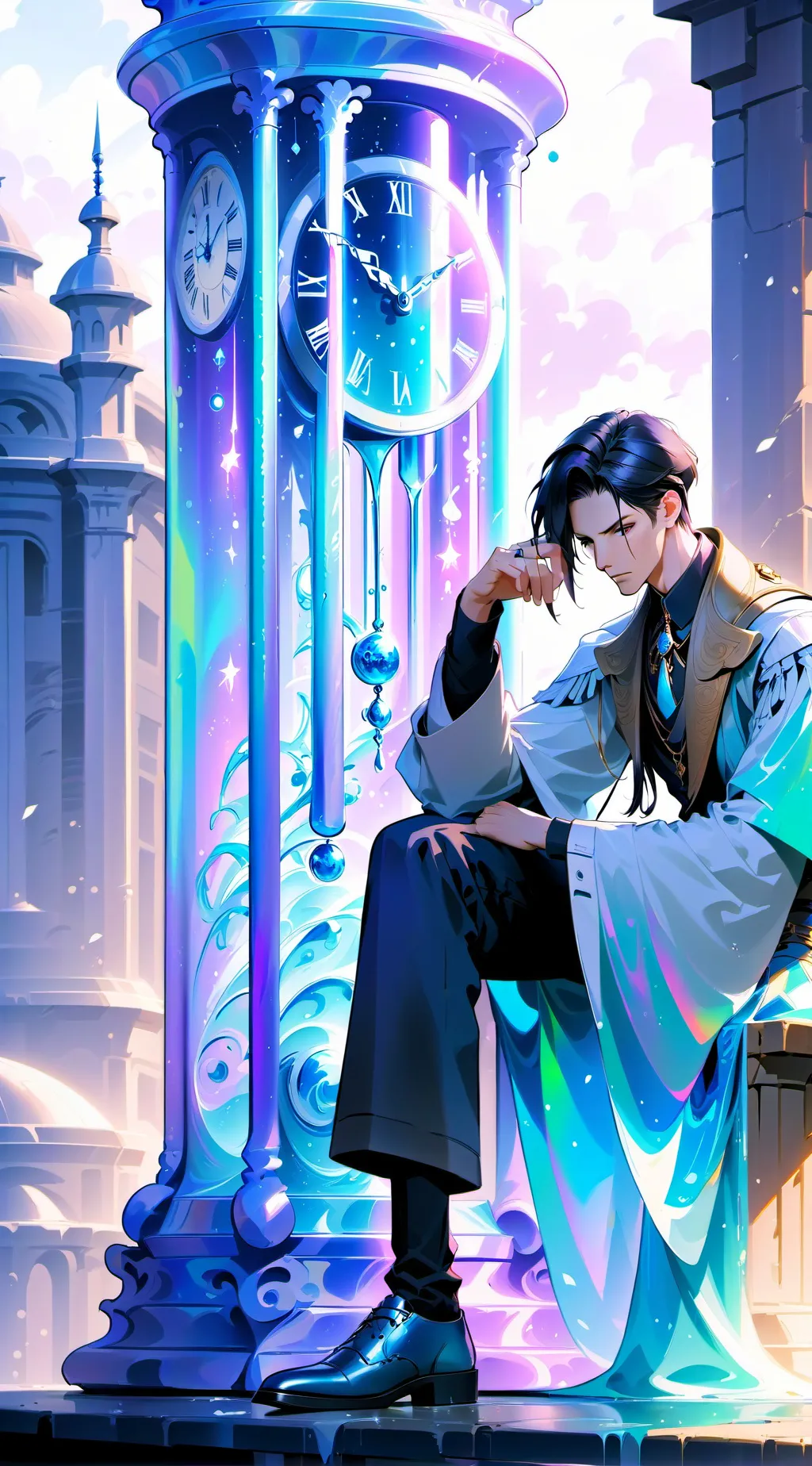 ai character: me aburría  background