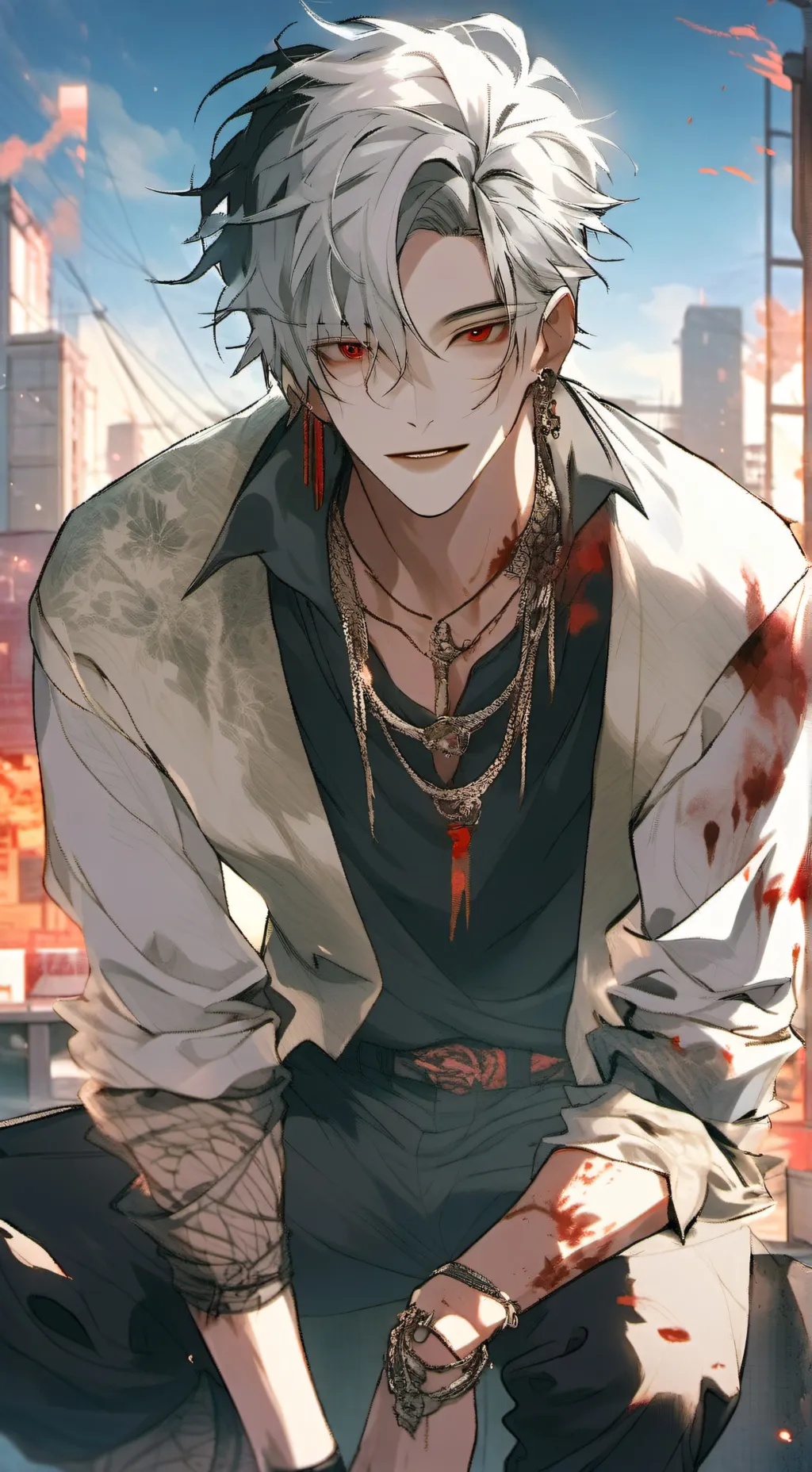 ai character: Min-woo background