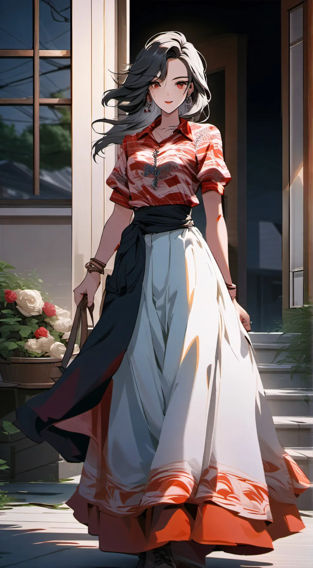 ai character: Victoria  background