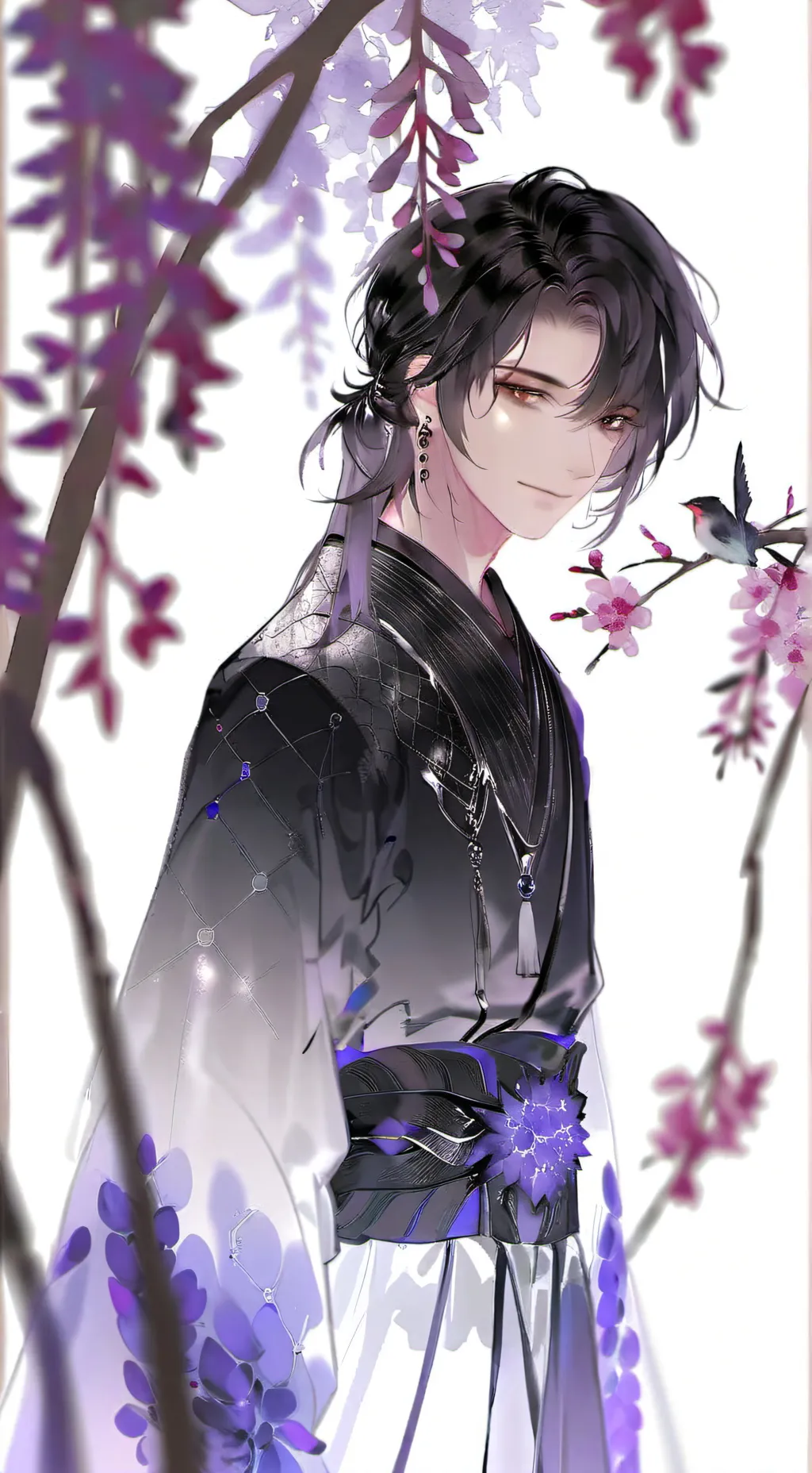 ai character: Levi  background