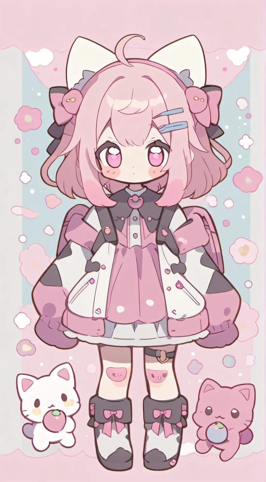 ai character: Knito x Knio background