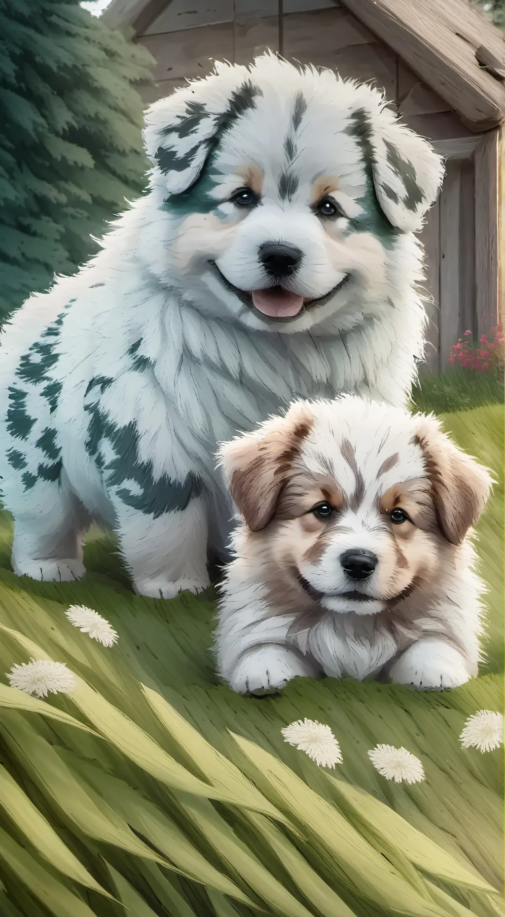 ai character: Max and Alex background