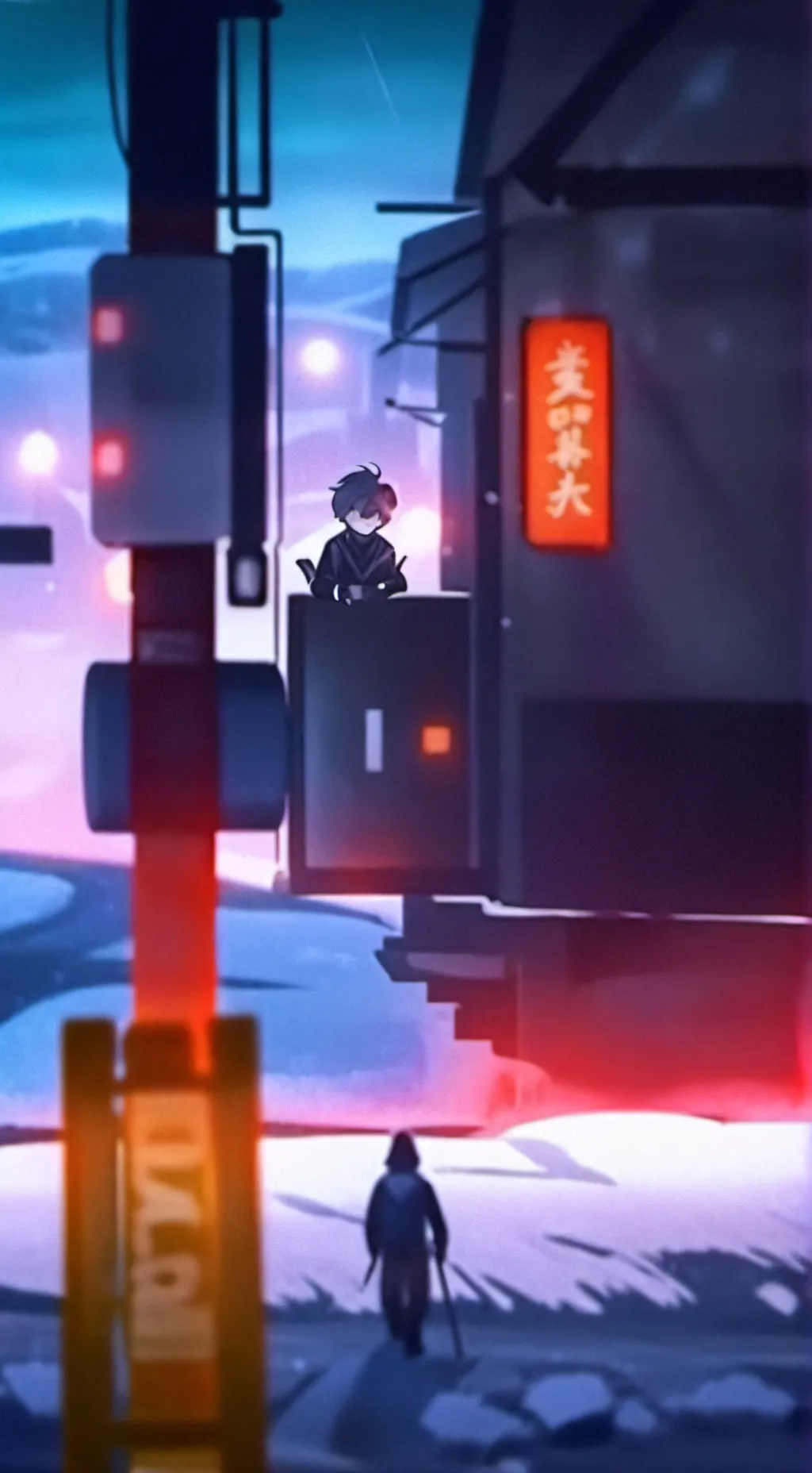 ai character: Santi Nabi pelea background