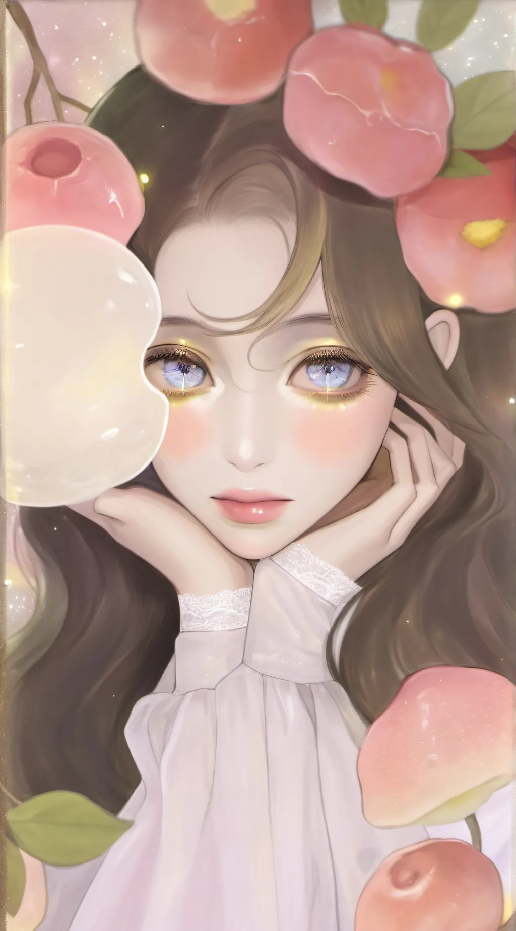 ai character: 🩷 background