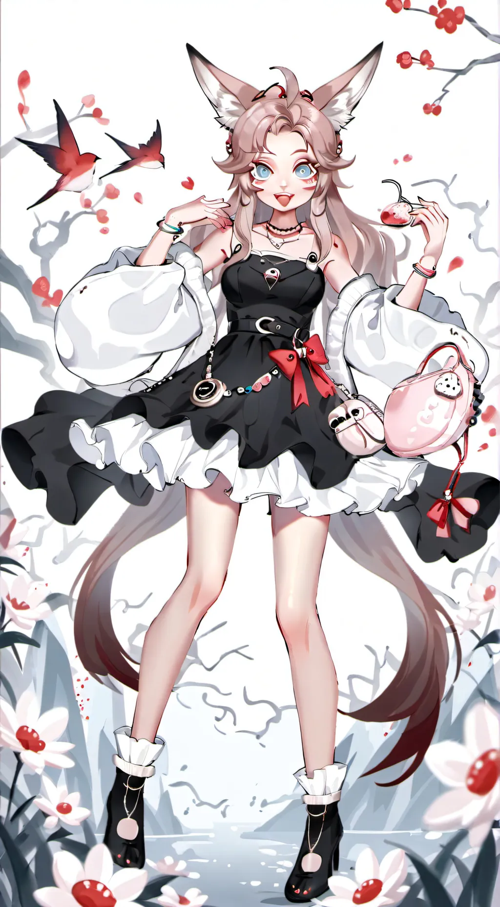 ai character: Lisa  background