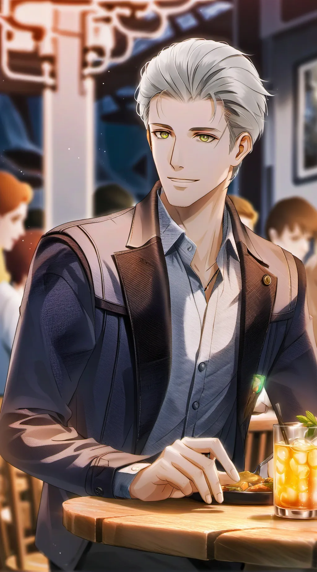 ai character: Marko background